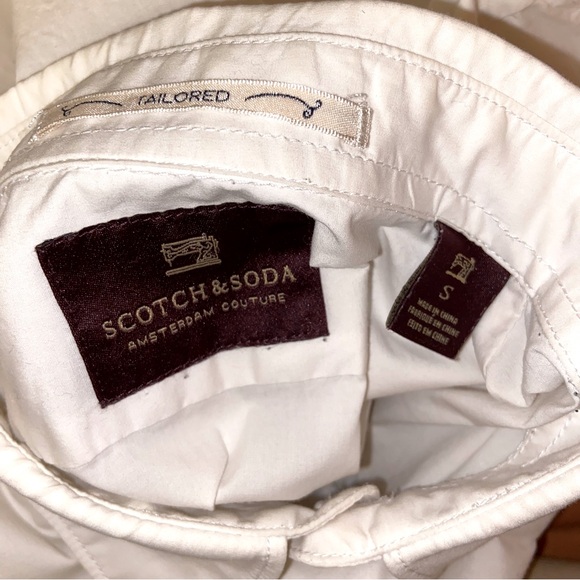 SCOTCH & SODA - Tailored Button-Up Dress Shirt - Picture 9 of 11